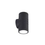 Ansell Wandleuchte Reef Schwarz Up & Down - Außenbeleuchtung - 10W 885lm 90D - 830-840-860 CCT | IP65