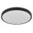 Ledvance LED-Wand- und Deckenleuchte Orbis London Schwarz 24W 1450lm - 830 Warmweiß | 400mm - IP20