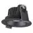 Ledvance LED-Spot Adjust Aluminium Schwarz 8W 640lm 36D - 927 Extra Warmweiß | Ausschnitt 68mm - IP20 - Höchste Farbwiedergabe - Dimmbar