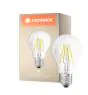 Ledvance Classic LED E27 Birne Fadenlampe Klar 4W 470lm - 827 Extra Warmweiß | Ersatz für 40W